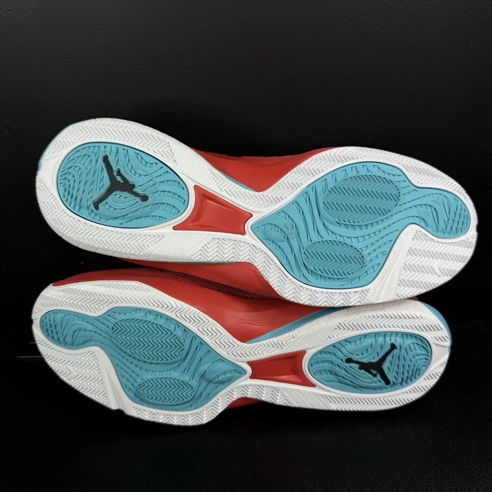 Size 12‎ JORDAN CP3 VIII AE Shoes RED BLUE WHITE mens Basketball Athletic